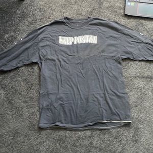 Long sleeve grey shirt